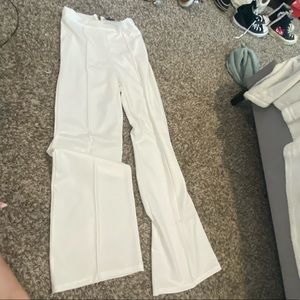 White high waisted dress pants fashion nova xl
